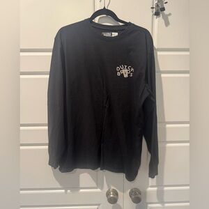 Dutch Bros Coffee Long Sleeve Black Tiger Graphic Mens Size XLarge